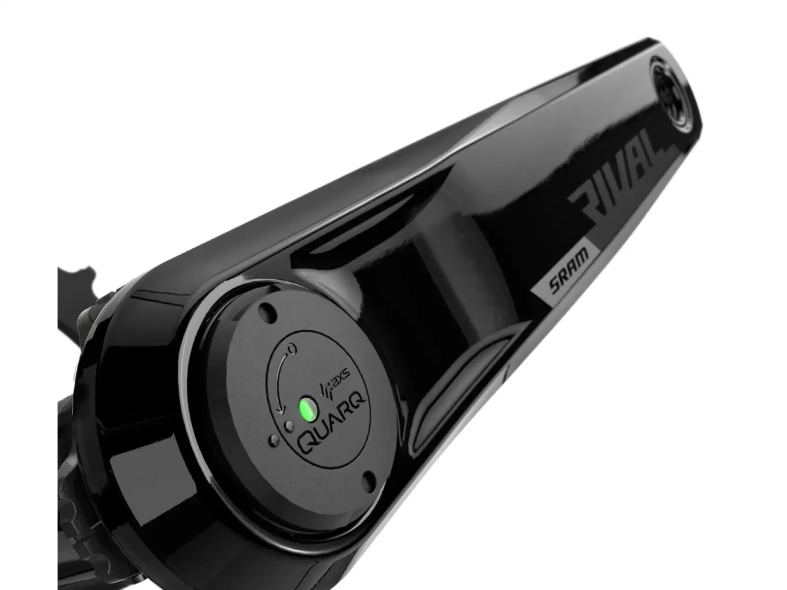 Sram Rival 1 AXS D1 DUB Wide 46 Zähne Rennrad-Kurbeln mit Powermeter