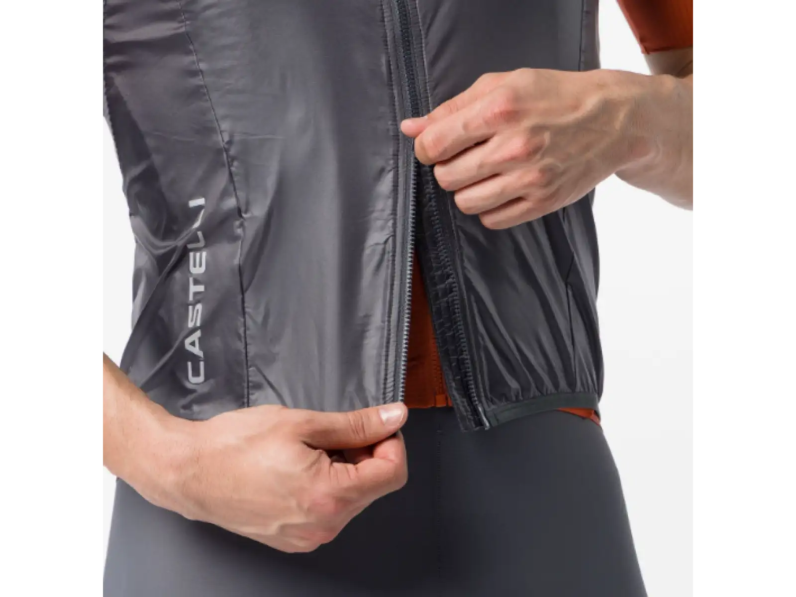 Castelli Aria 2 Herrenweste Dark Gray