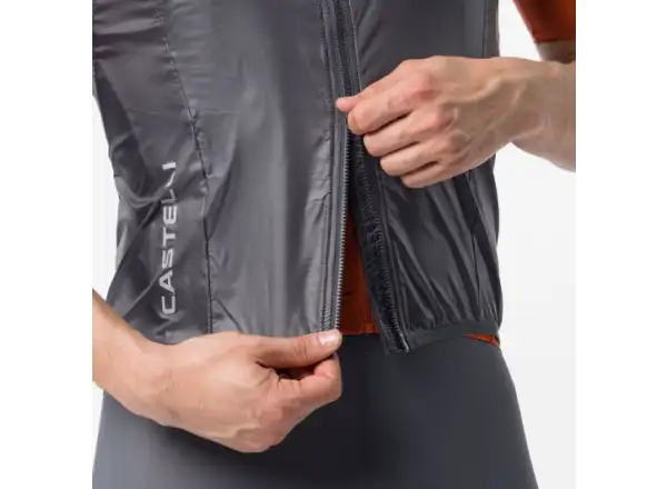 Castelli Aria 2 Herrenweste Dark Gray