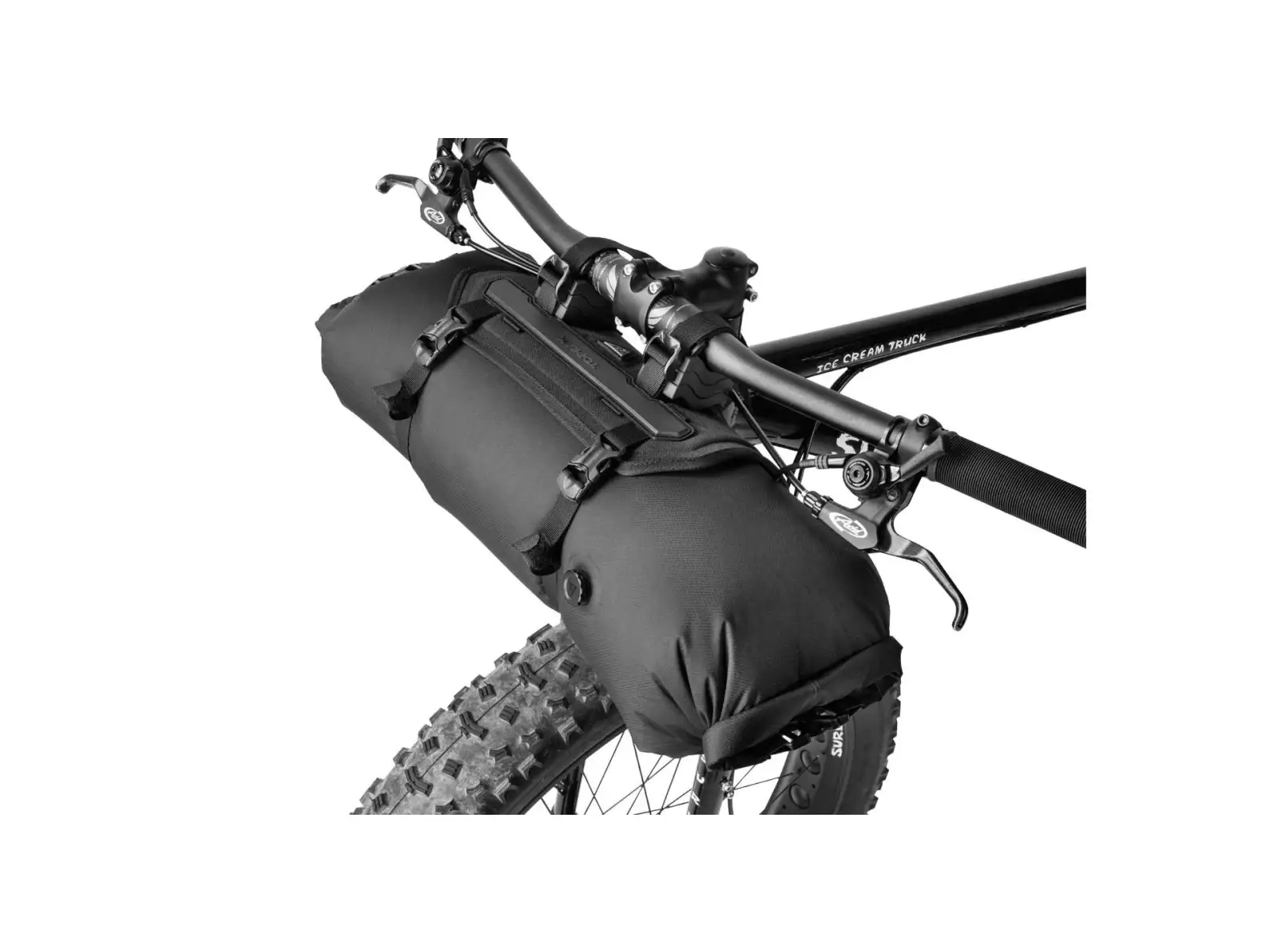 Topeak Fahrradpacking Frontloader 8 l Lenkertasche schwarz