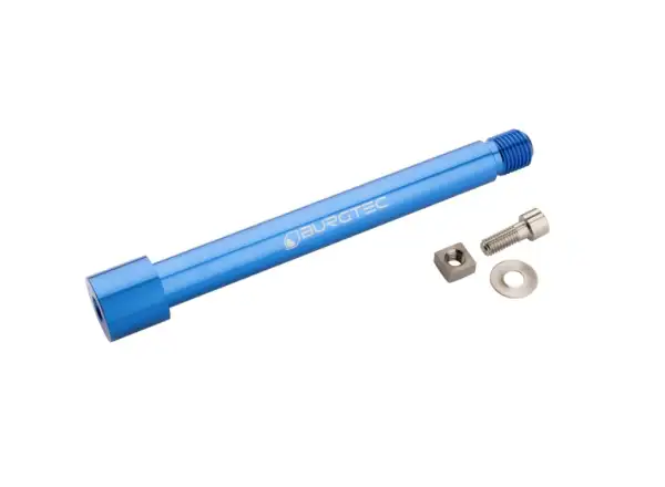 Burgtec Boost Steckachse 15x110 mm vorne Kabolt blau