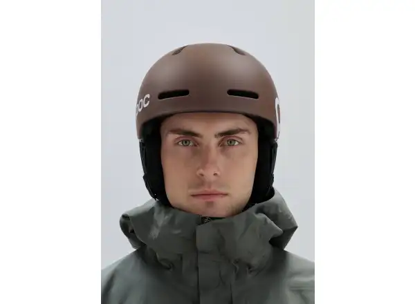 POC Fornix BC Skihelm Bronzite Brown Matt