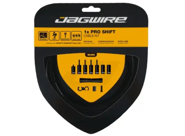Jagwire PCK550 1x Pro Shift Kit, schwarz.