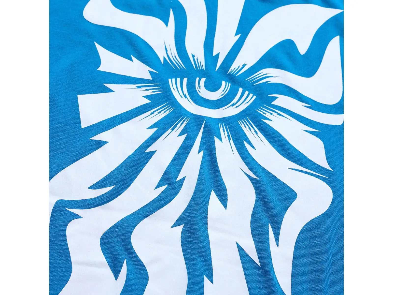 Troy Lee Designs Youth Skyline Ride Kindertrikot Kurzarm One Eye Aero Blue
