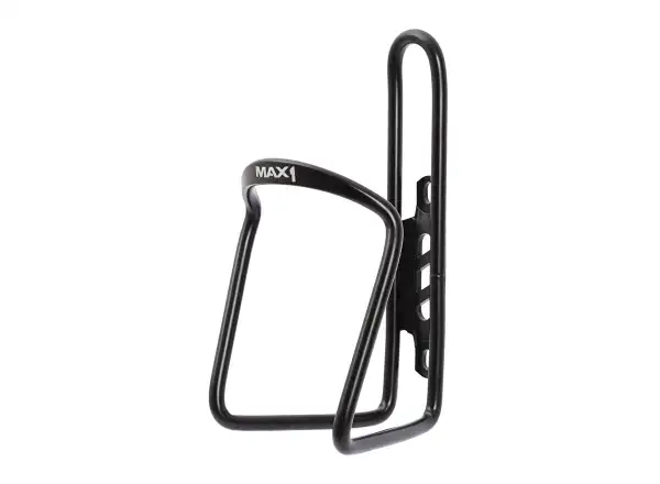 Max1 Flaschenhalter Alu schwarz matt