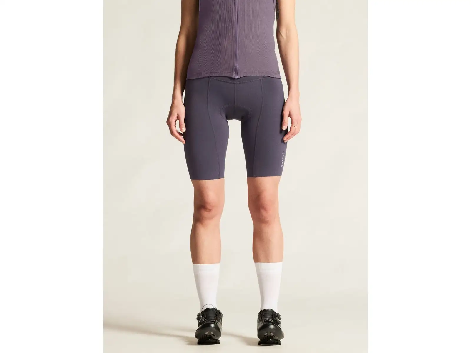 Craft Endur C2 Damen Radhose kurz mit Polster lila