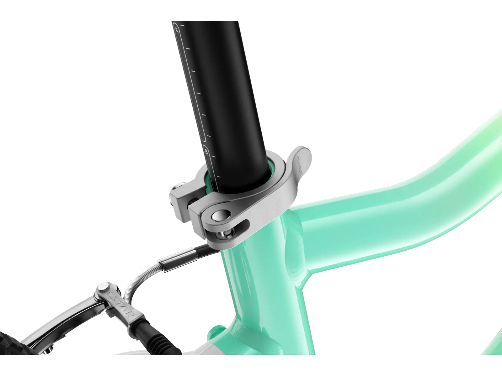 Woom GO 3 Automagic Kinderfahrrad 16 Spearmint Crush Limited