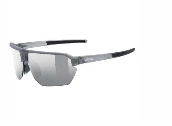 Uvex Vectiv Set Fahrradbrille Smoke matt/Smoke