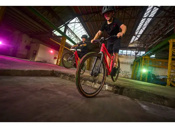 Woom 4 EXPLORE Kinderfahrrad neon pink