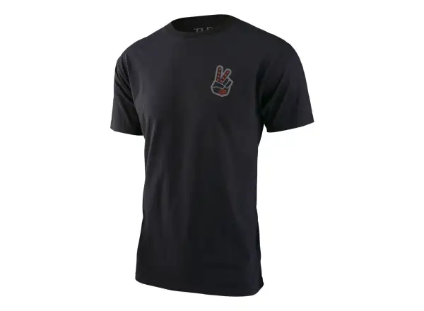 Troy Lee Designs Peace Out Herren-T-Shirt Kurzarm Black/Gray