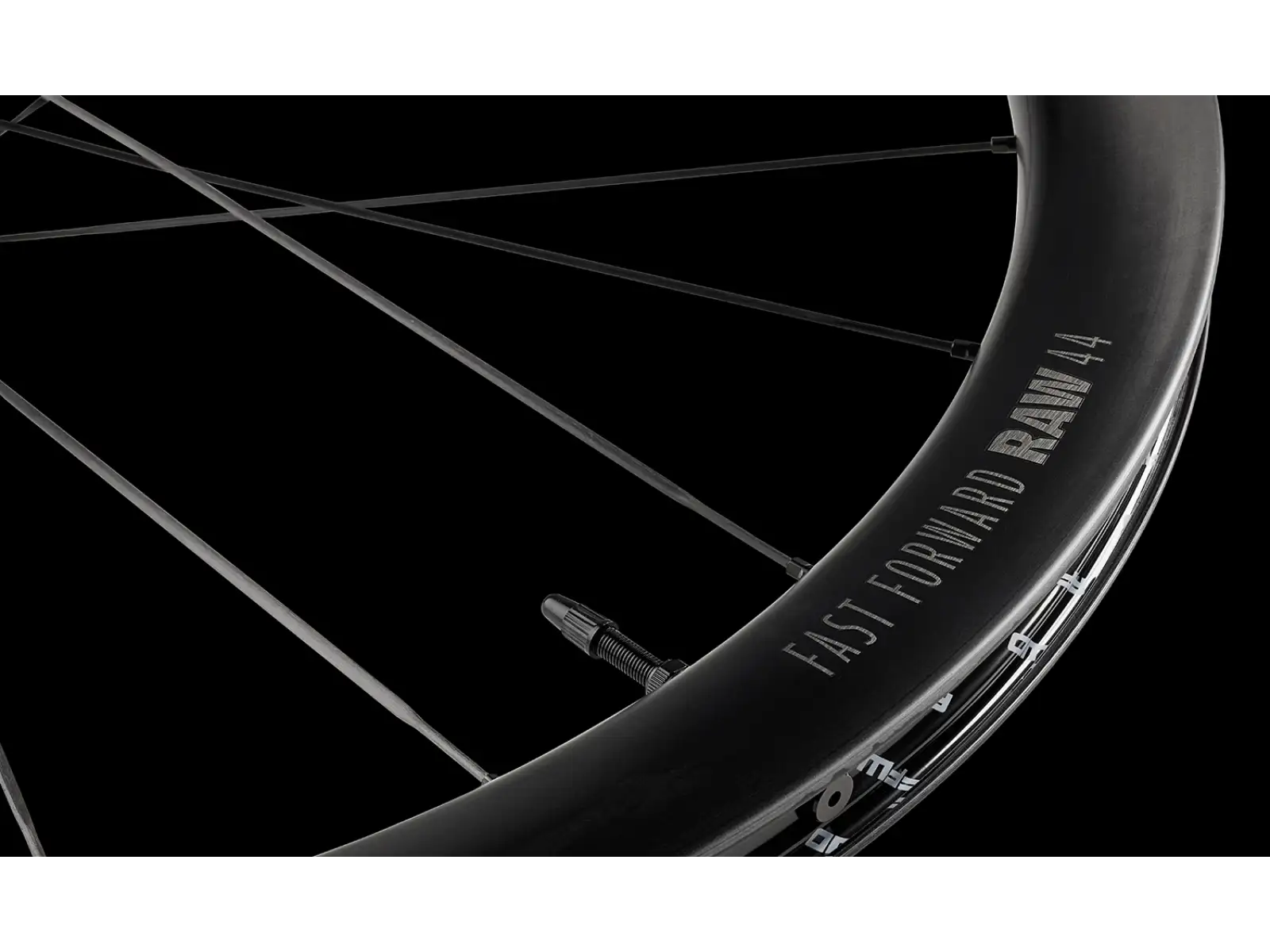 FFWD RAW CS 44 Straßenräder Matt Schwarz