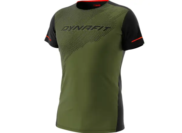 Dynafit Alpine 2 Herren T-Shirt mit kurzen Ärmeln Winter Moos
