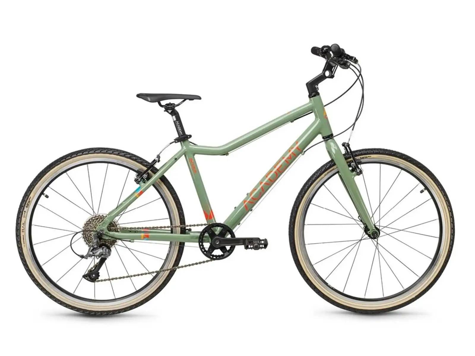 Academy Grade 5 Kinderfahrrad 24" in Olivgrün