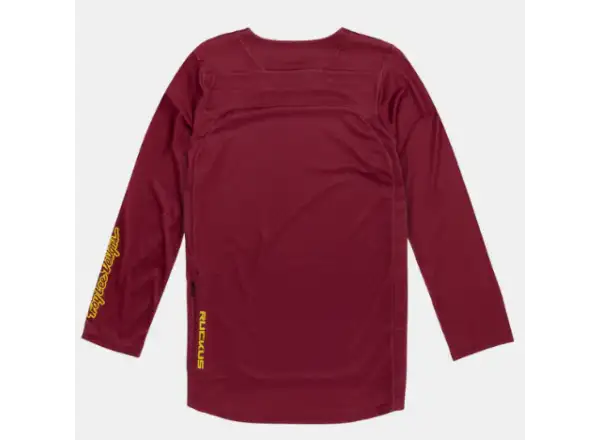 Troy Lee Designs Ruckus Spun Herren-Jersey 3/4 Ärmel Oxblood