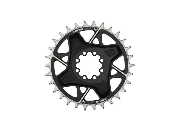 Sram X0 Eagle Transmission T-Type Kettenblatt 3 mm Offset Schwarz