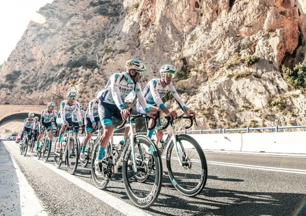Bahrain Victorious bei der Czech Tour!