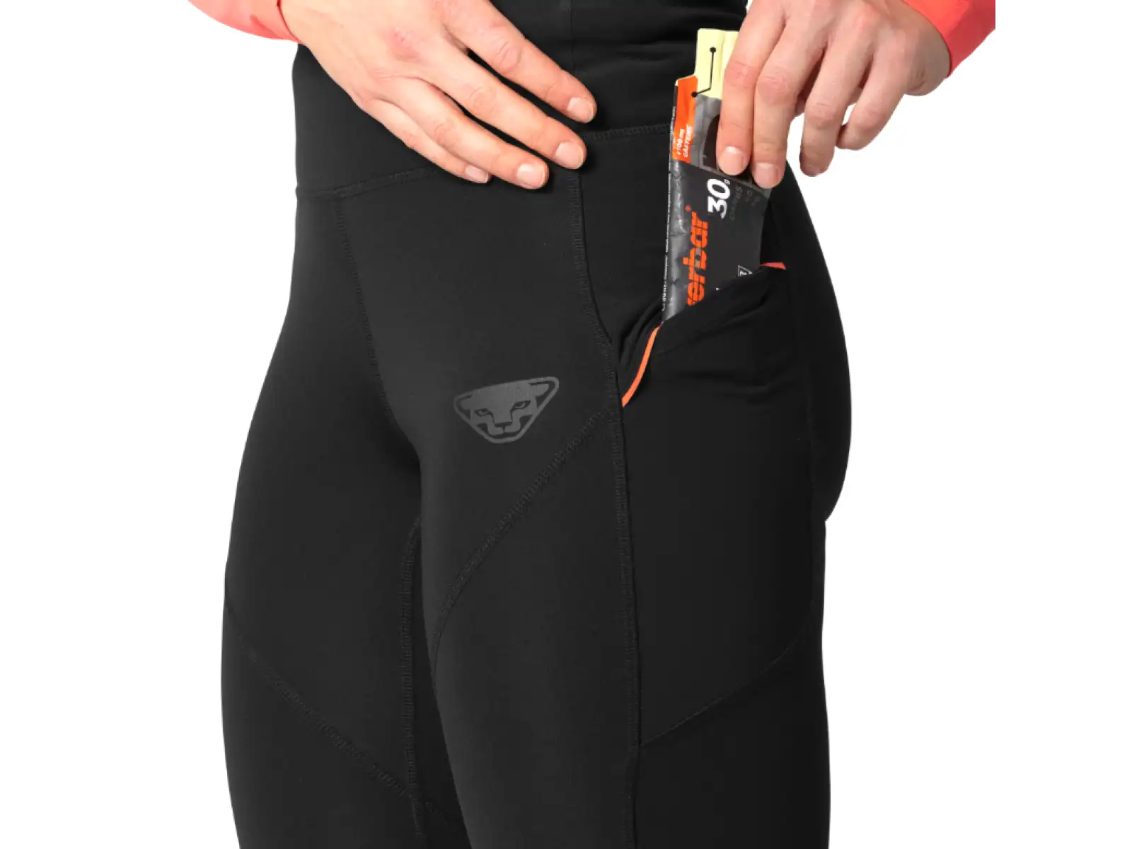 Dynafit Trail Reflective Damen-Leggings Black Out