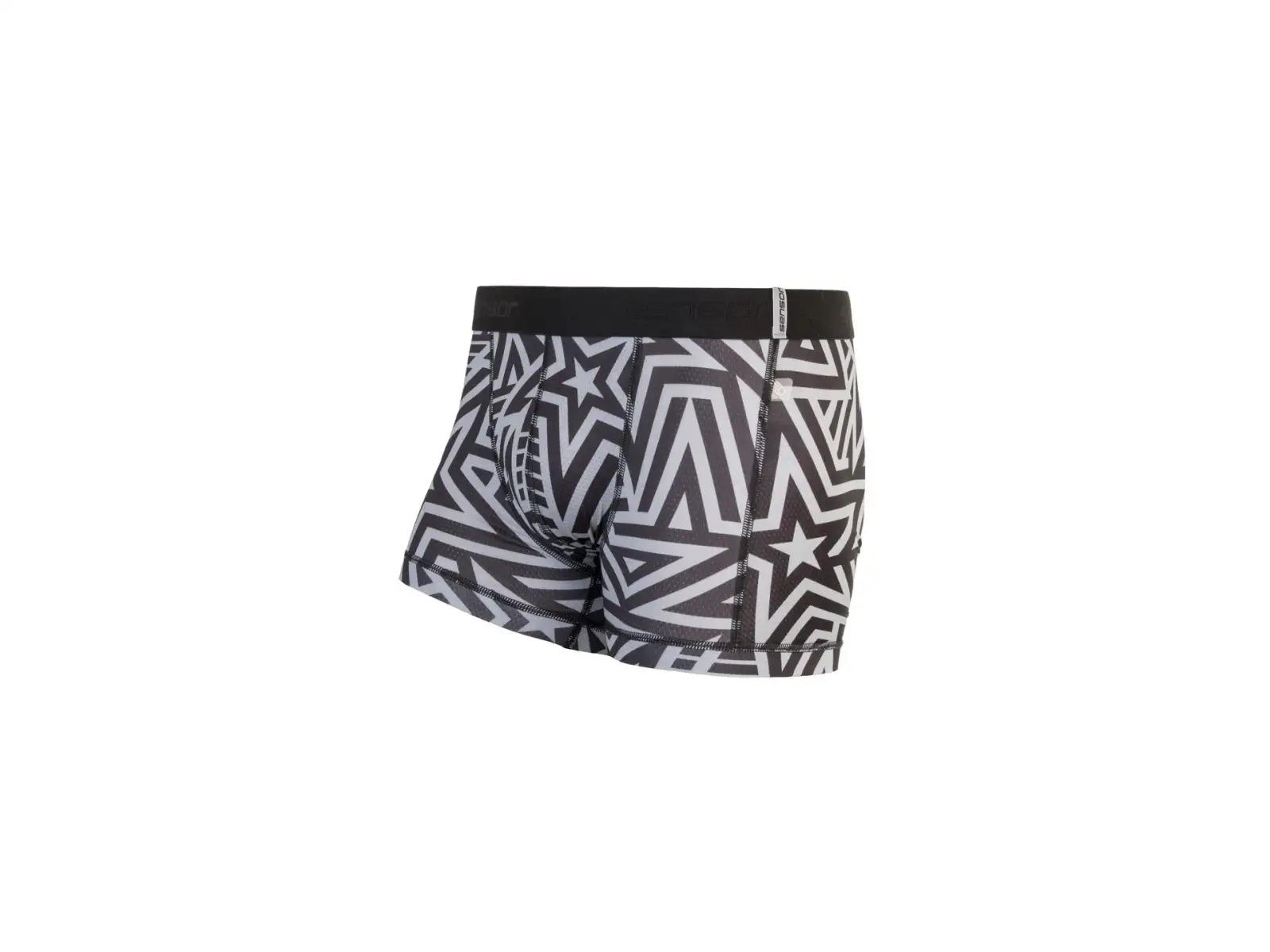 Sensor Coolmax Impress Herren Trunks schwarz/Stars