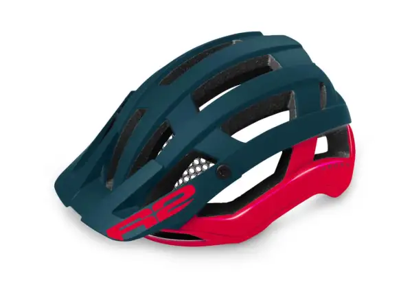 R2 Cross Trailhelm blau