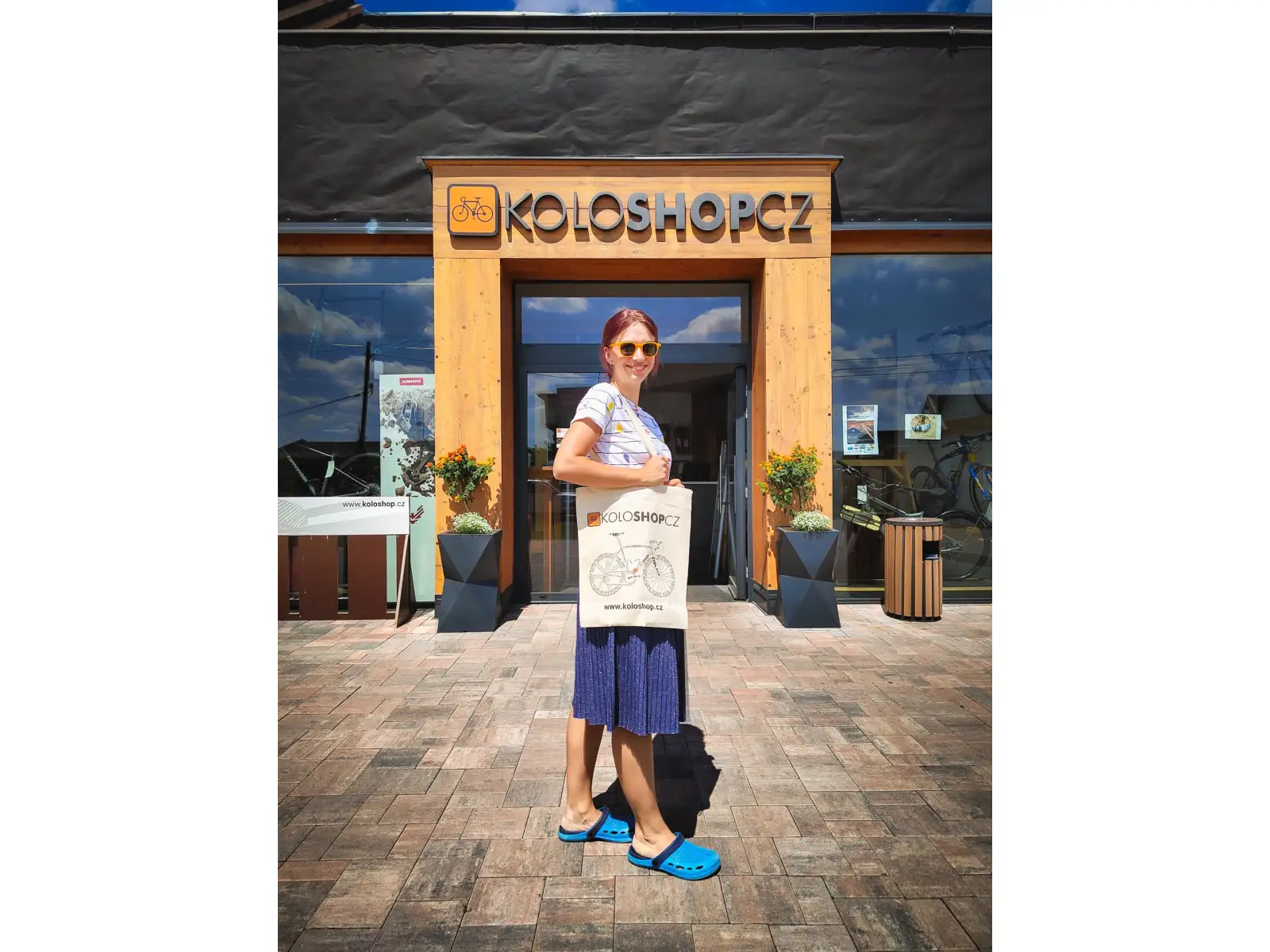 Koloshop Naturstofftasche mit Aufdruck