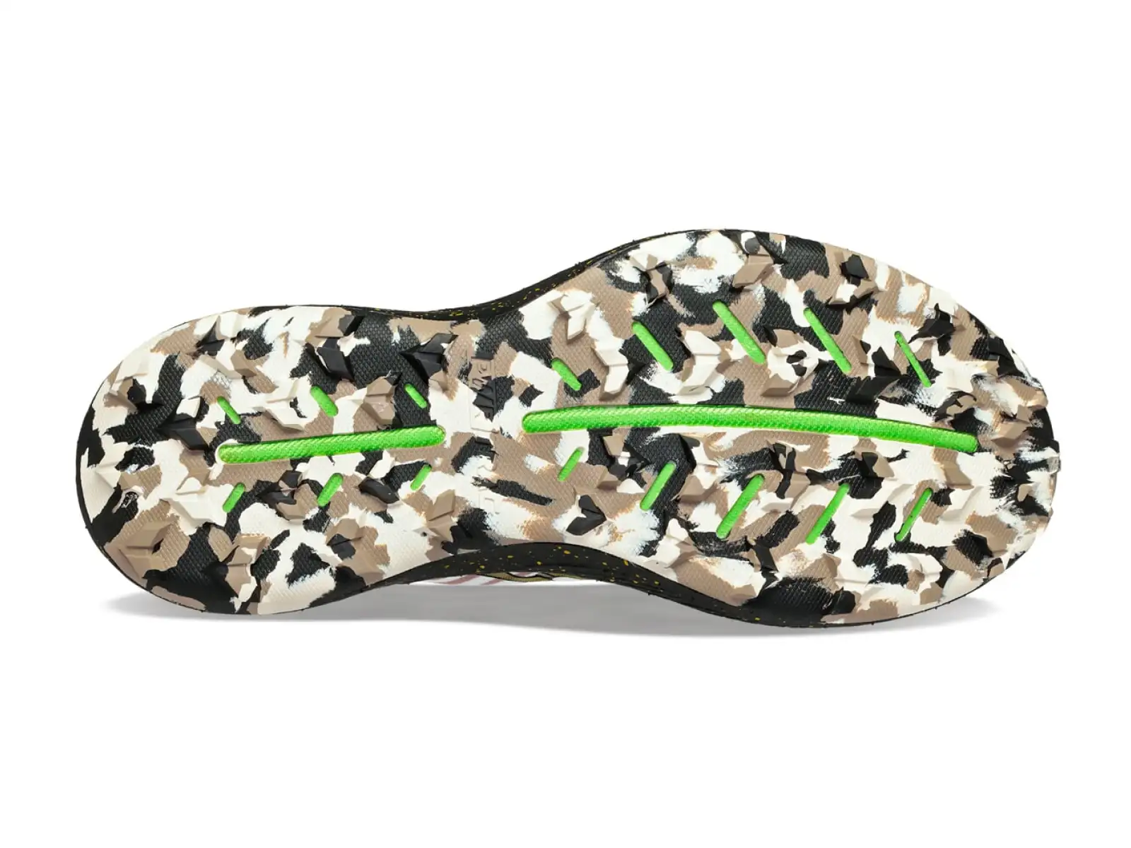 Saucony Endorphin Edge Renntrail-Laufschuhe Nebel/Schwarz