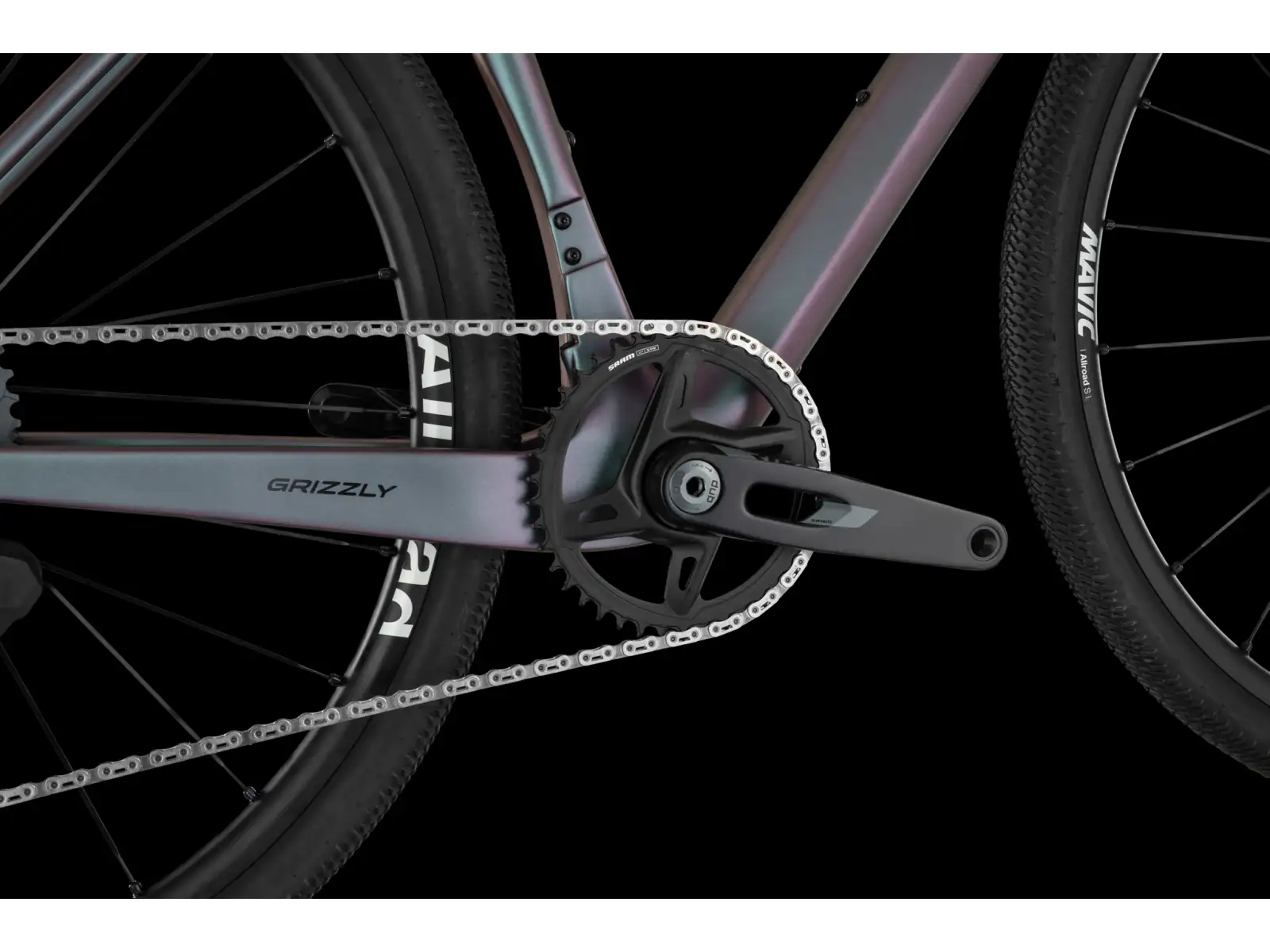 4Ever Grizzly AXS Gravelbike Titan Rainbow