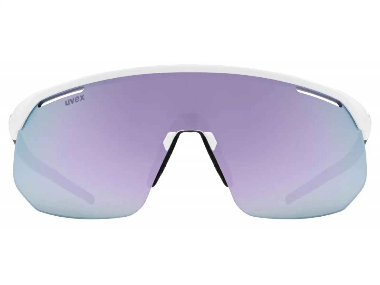 Uvex Pace One Brille White Matt/Mirror Lavender
