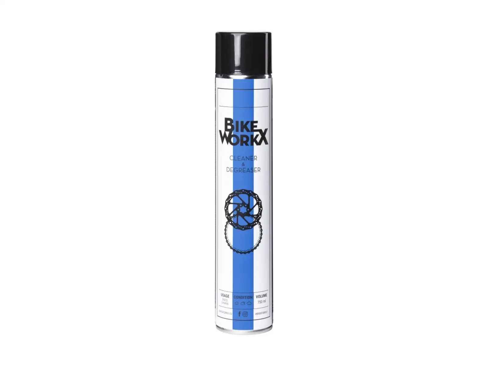 BikeWorkx Reiniger & Entfetter Spray 750 ml