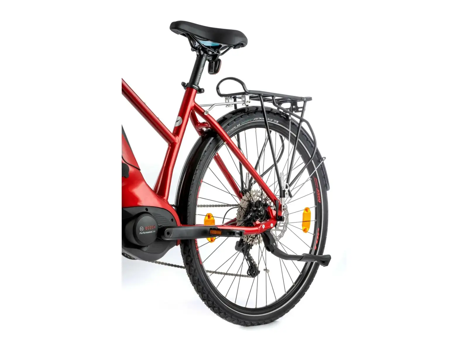 Apache Matta 1 Tour Damen E-Crossbike (Bosch) Rot