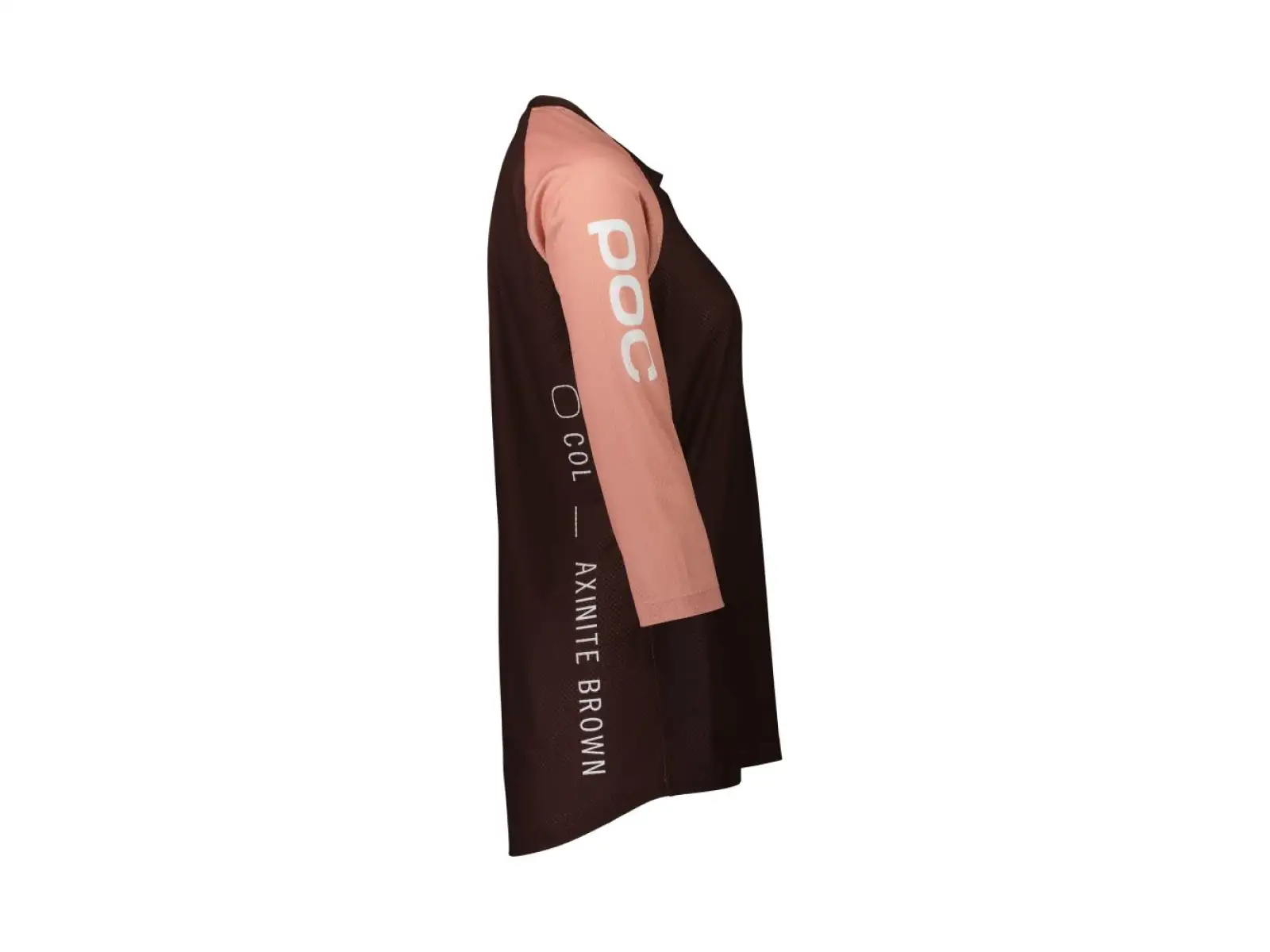 POC MTB Pure Damen-Trikot 3/4-Ärmeln Axinite Brown/Rock Salt