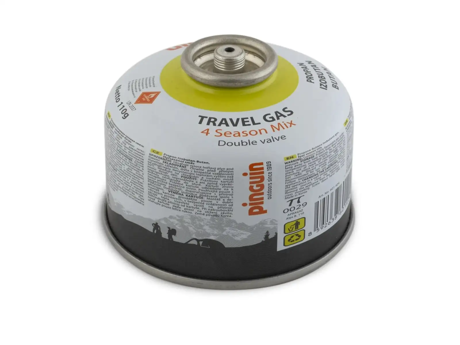 Pinguin Travel Gas Plynová kartuše 110 g