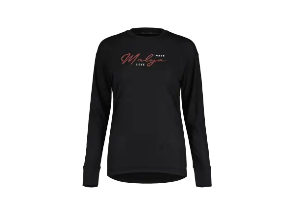 Maloja LixibergM. Damen Langarmshirt Moonless
