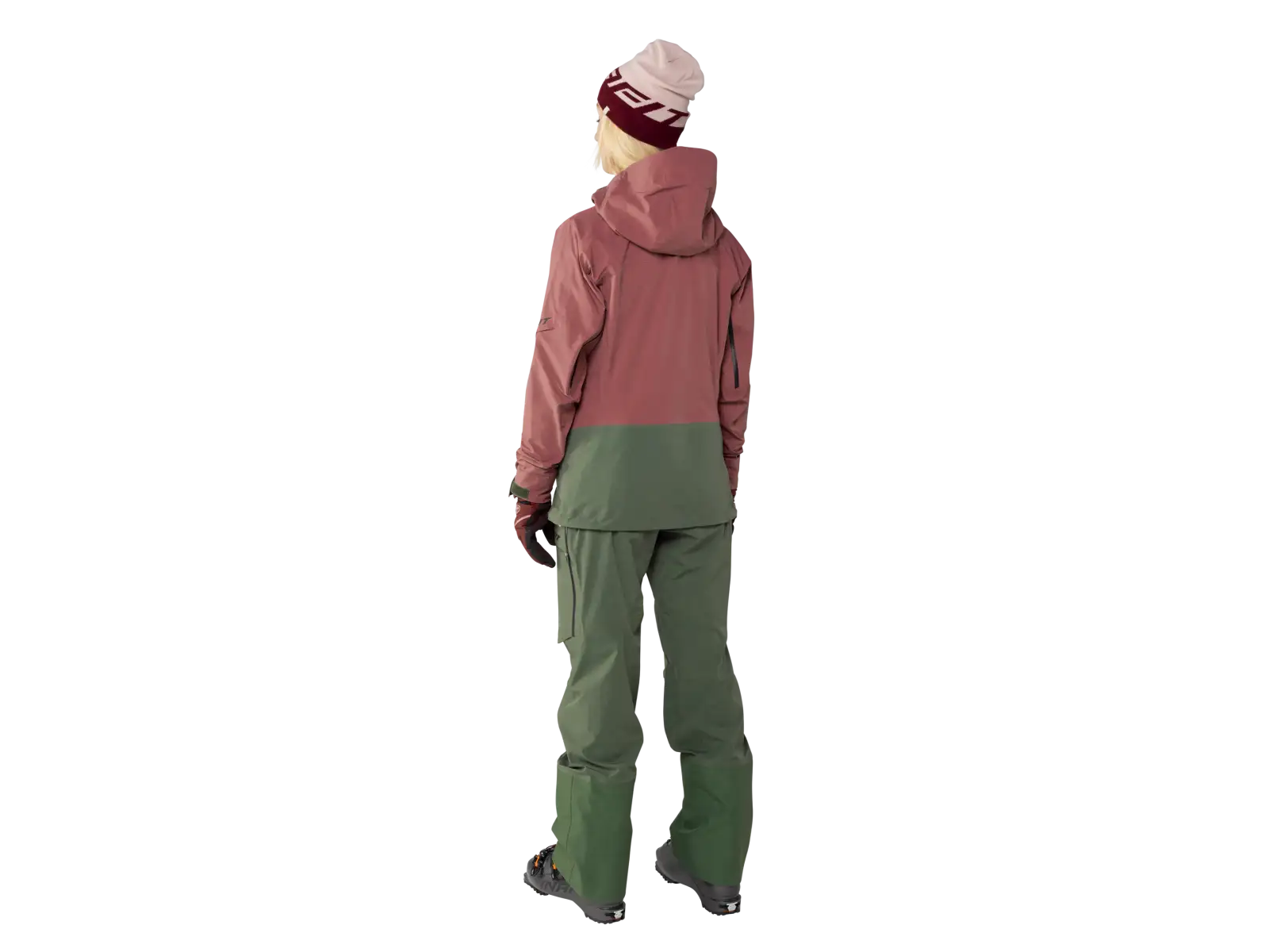 Dynafit Tigard 3L Stretch Damenjacke Dark Rose