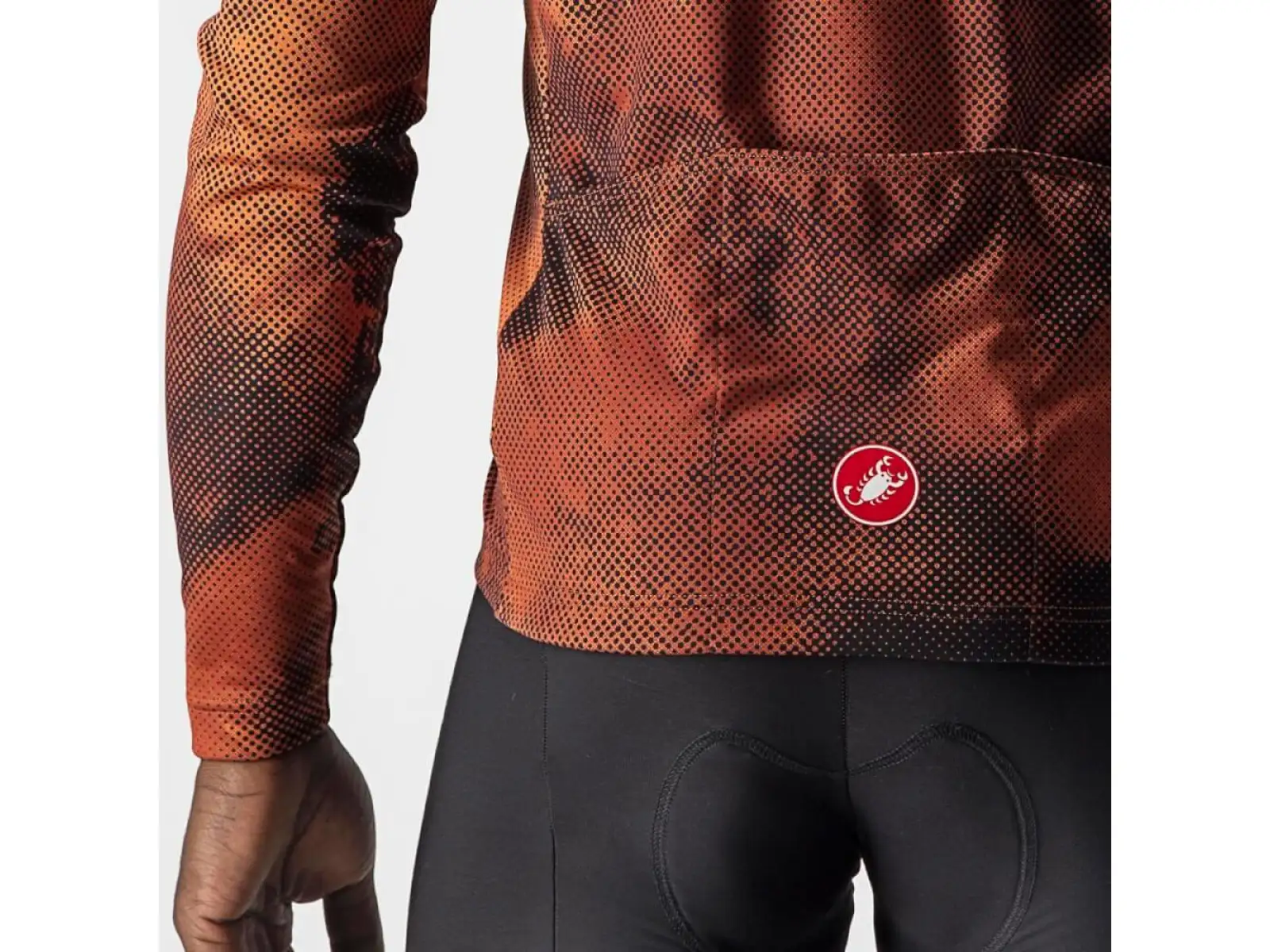 Castelli Ventaglio Herren Trikot langarm fuoco