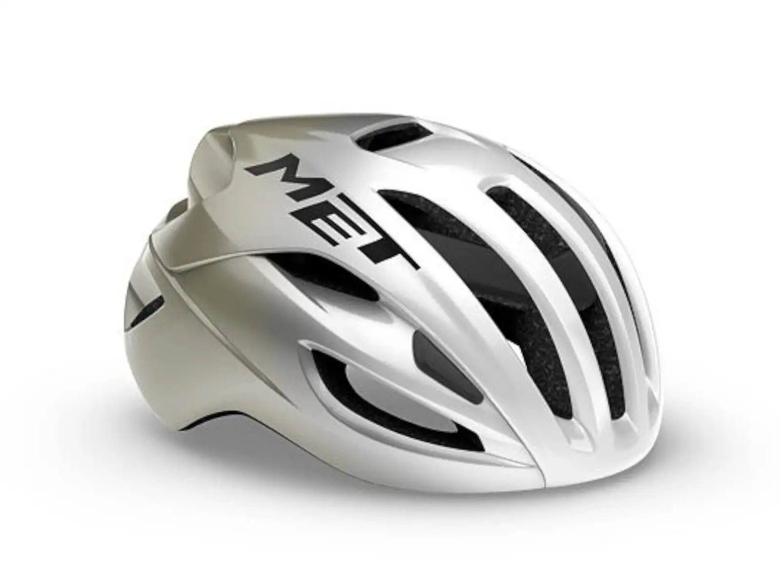 MET Rivale MIPS Helm Silver Gray/Glossy