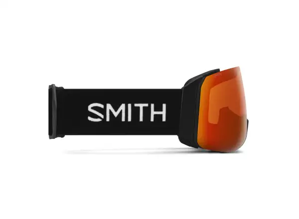 Smith 4D Mag XL Skibrille Black / ChromaPop Everyday Red Mirror (2 Gläser)