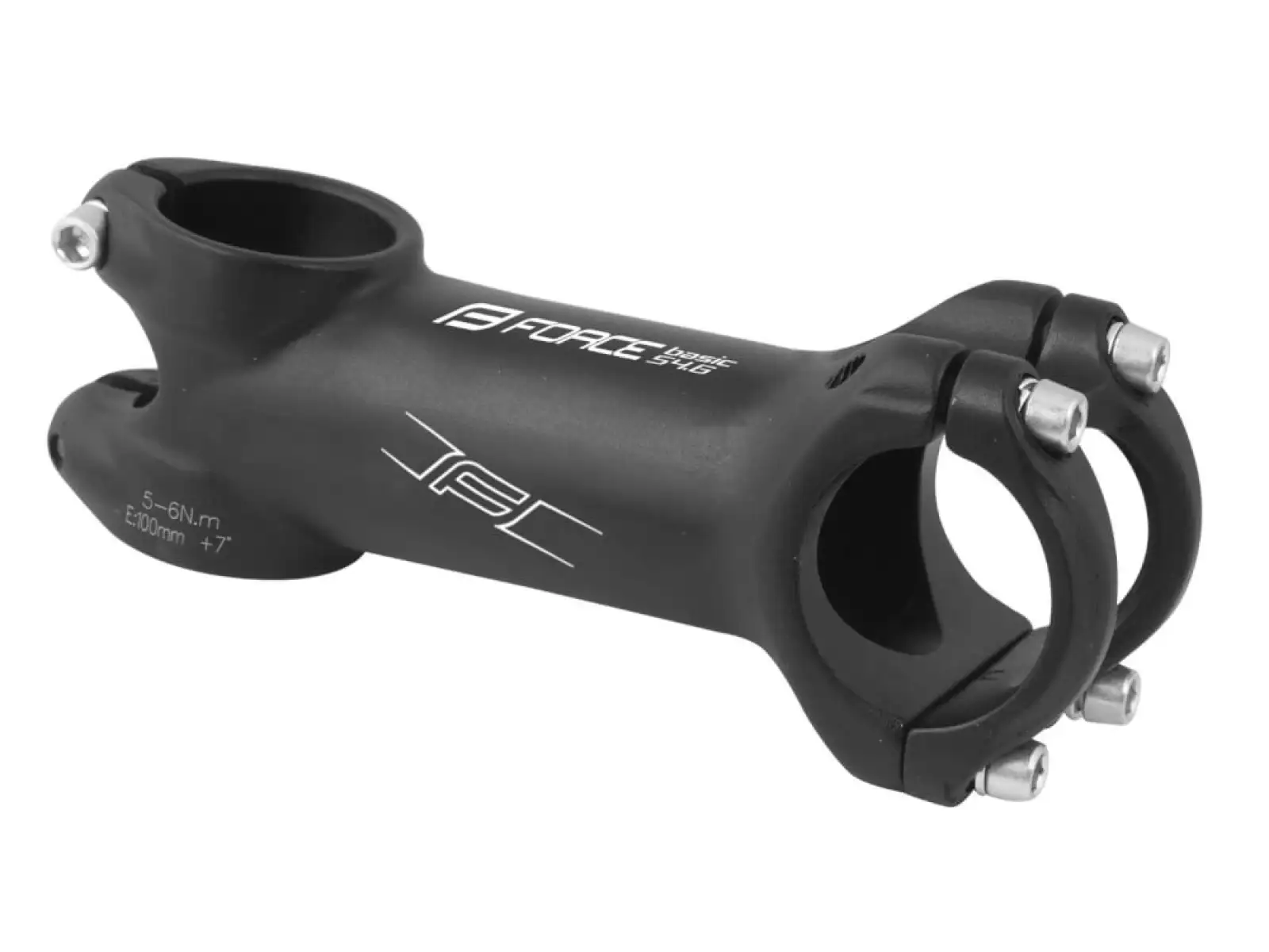 Force Basic S4.6 Vorbau 31,8/100 mm Alu, schwarz
