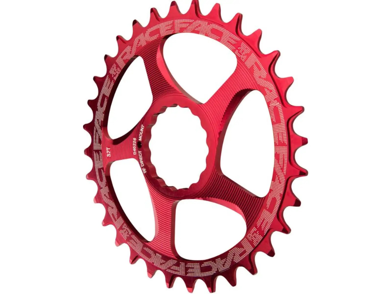Race Face Single N/W Direct Mount Kettenblatt 10–12-fach rot