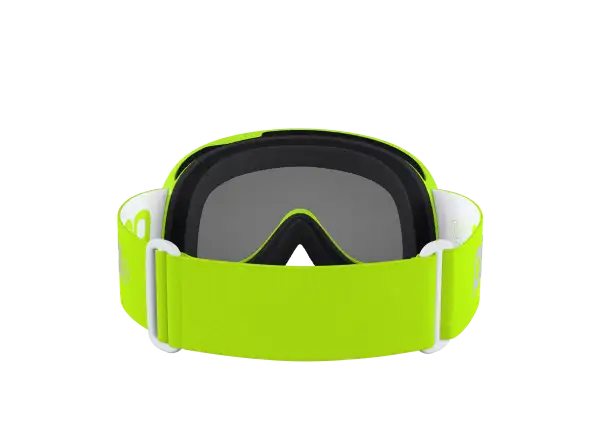 POC POCito Retina Kinder-Skibrille Fluorescent Yellow/Green/Partly Sunny Silver