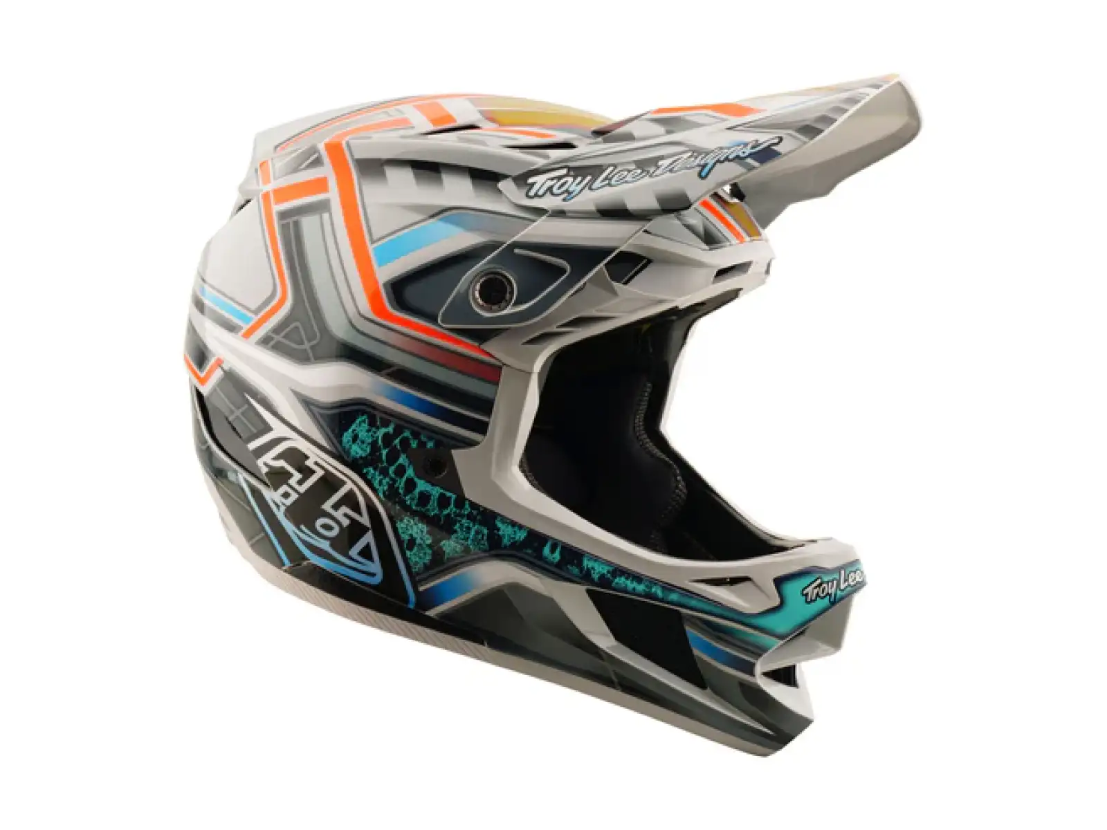 Troy Lee Designs D4 Composite Helm Lowrider Gray