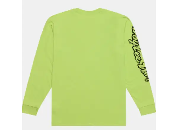 Troy Lee Designs Peace Out Herren Langarmshirt Glo Yellow