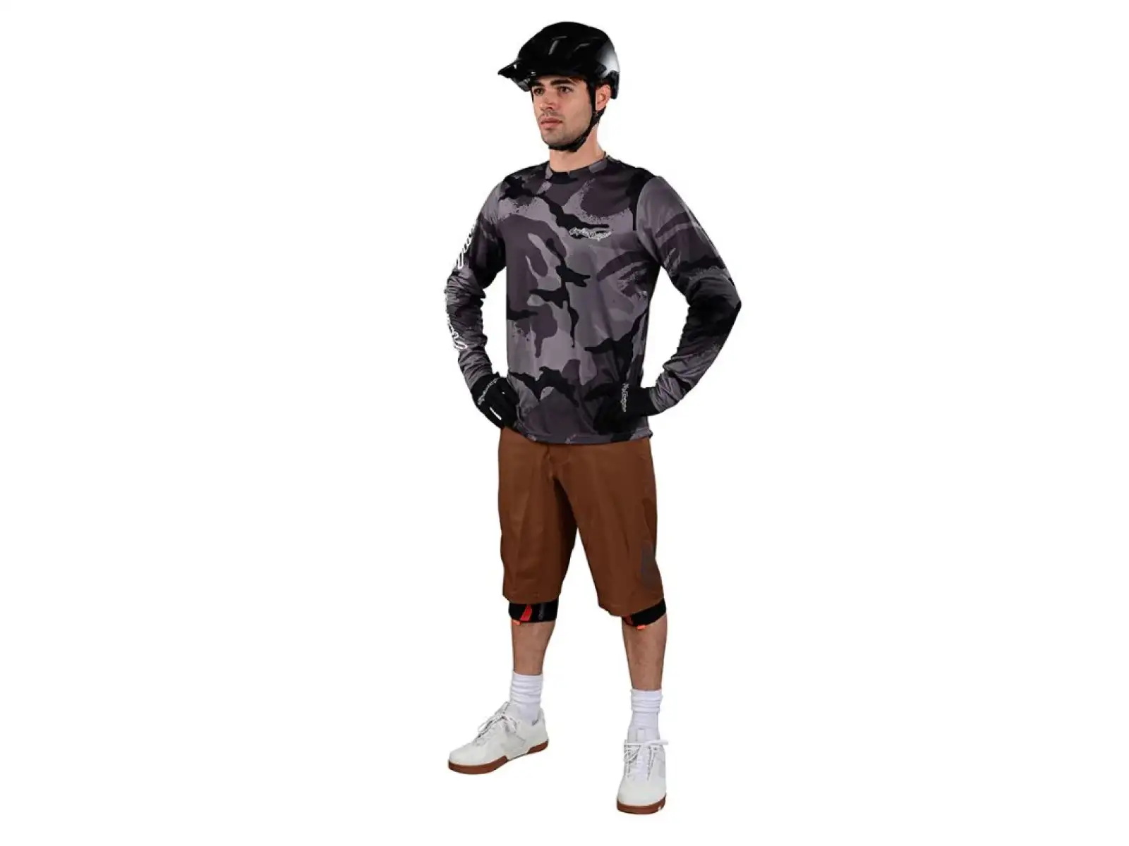 Troy Lee Designs Flowline Herren Shorts  mit Einsatz Dark Canvas