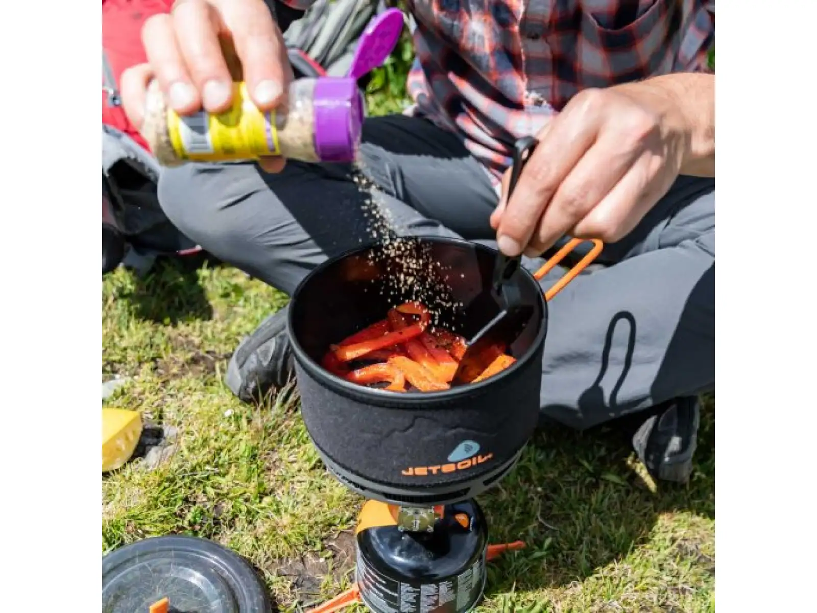 JetBoil 1,5L Keramik FluxRing Topf Carbon