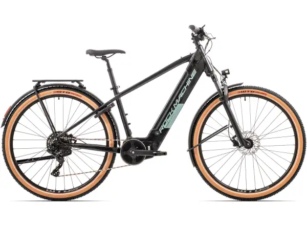 Rock Machine Storm e90-29 TOUR Mountain E-Bike Black/Olive MUSTER