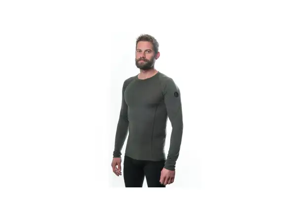 Sensor Merino Air Shirt Herren Langarm Grün