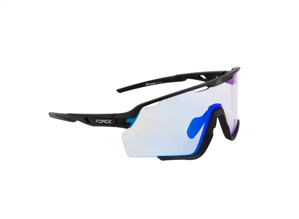 Force Cyclone Brille schwarz/blau photochromatisches Glas