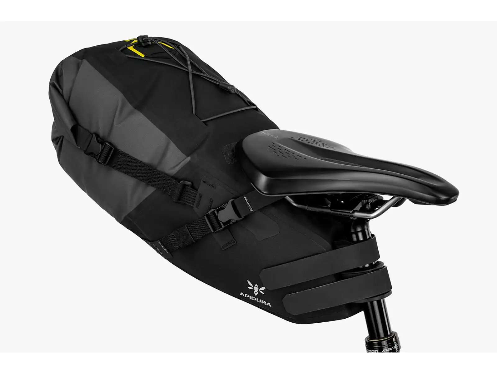 Apidura Backcountry Satteltasche 10 l Schwarz/Grau