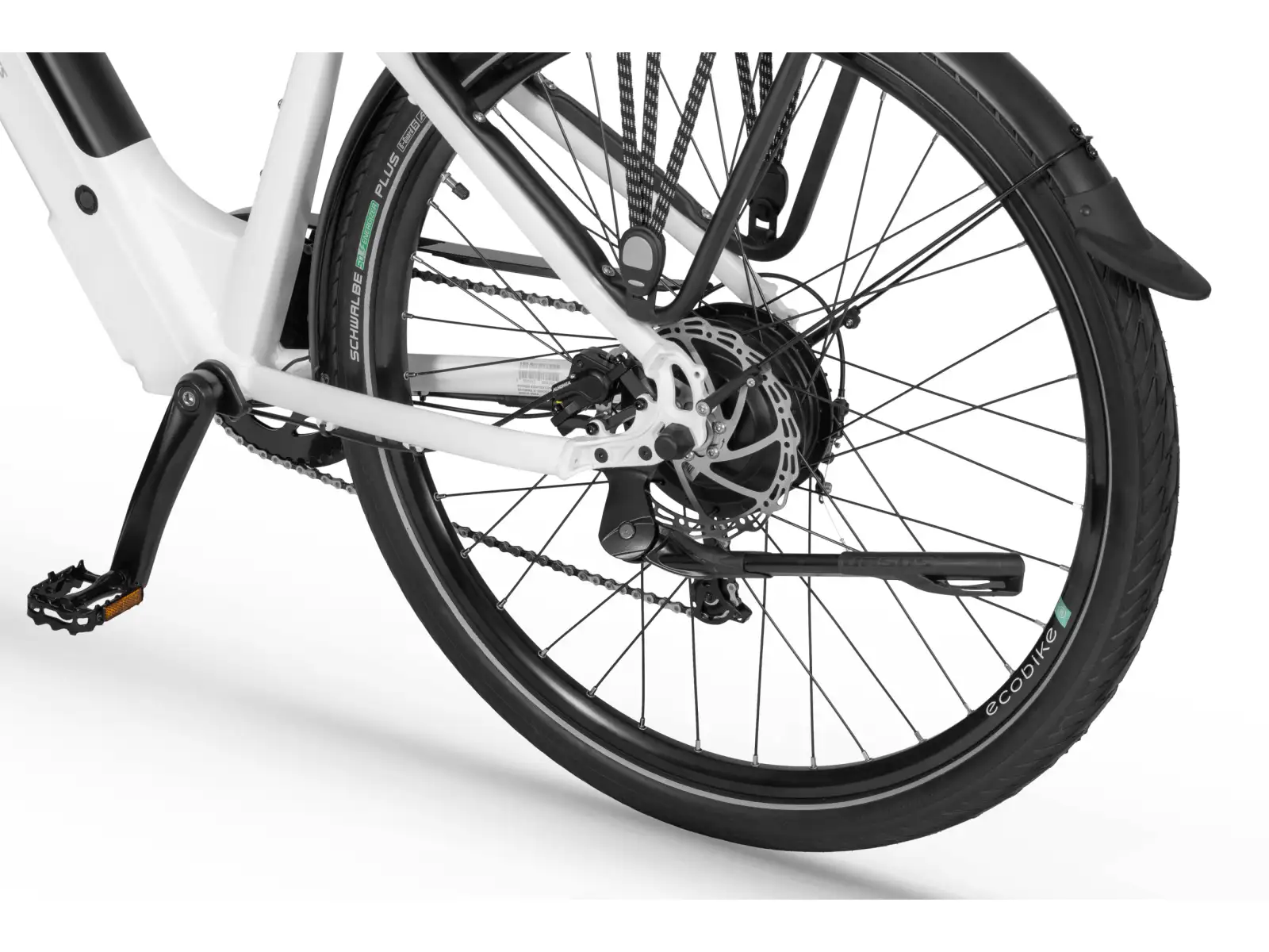 Ecobike X-Cross 504 Wh weiß Trekking Elektrofahrrad