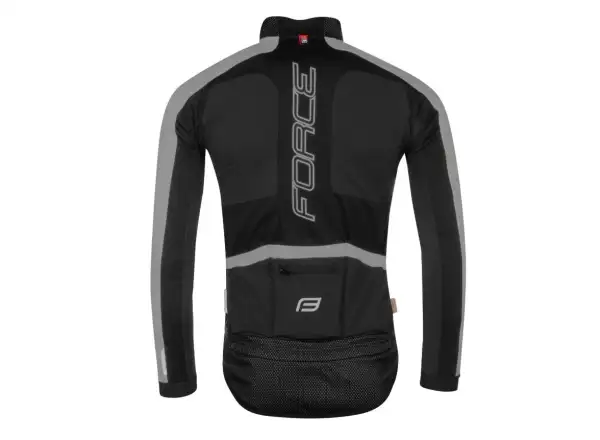 Force X100 Winterjacke Schwarz/Grau