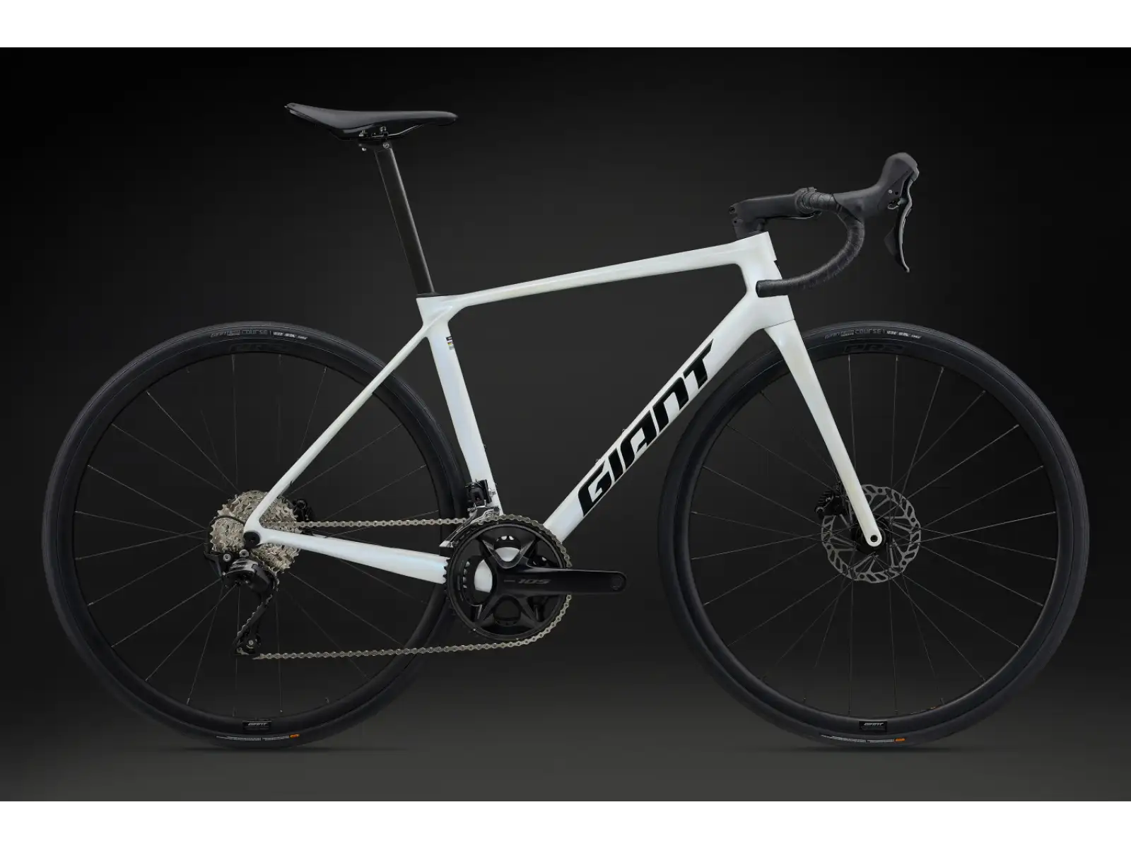 Giant TCR Advanced 2 KOM Rennrad Illusion White